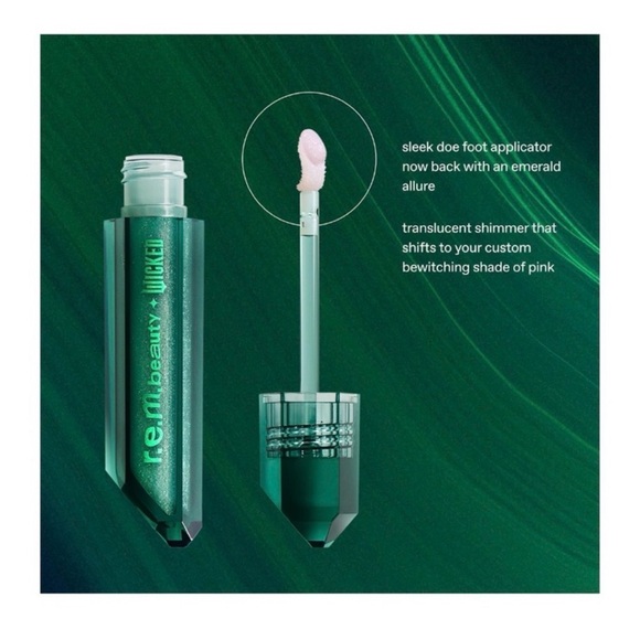 Wicked So Popular pH Adaptive Lip Oil by r.e.m. beauty NIB - LAST ONE - Picture 7 of 8